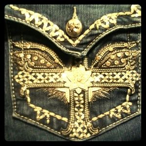 Miss Me signature boot cut jeans